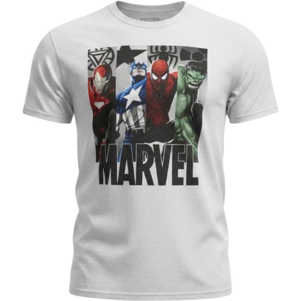 Marvel Comics Men's T-Shirt Expendable White